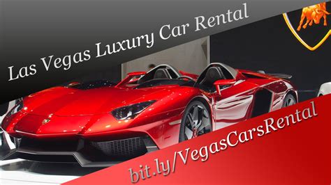 Las Vegas Exotic Car Rentals .